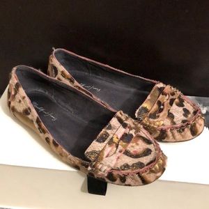 ELIZABETH and JAMES LEOPARD PRINT FLATS